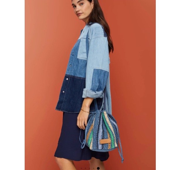 Esprit Handbags - ESPRIT Straw Cinch Bag